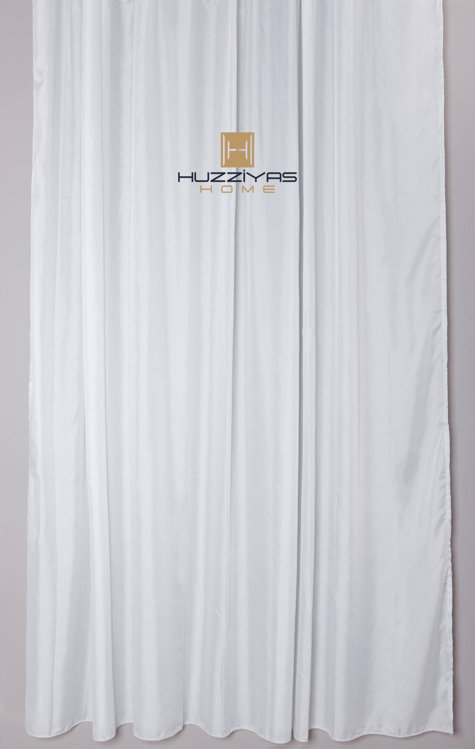 Szürke Voile Kész Függöny 300x250 cm Huzziyas Home